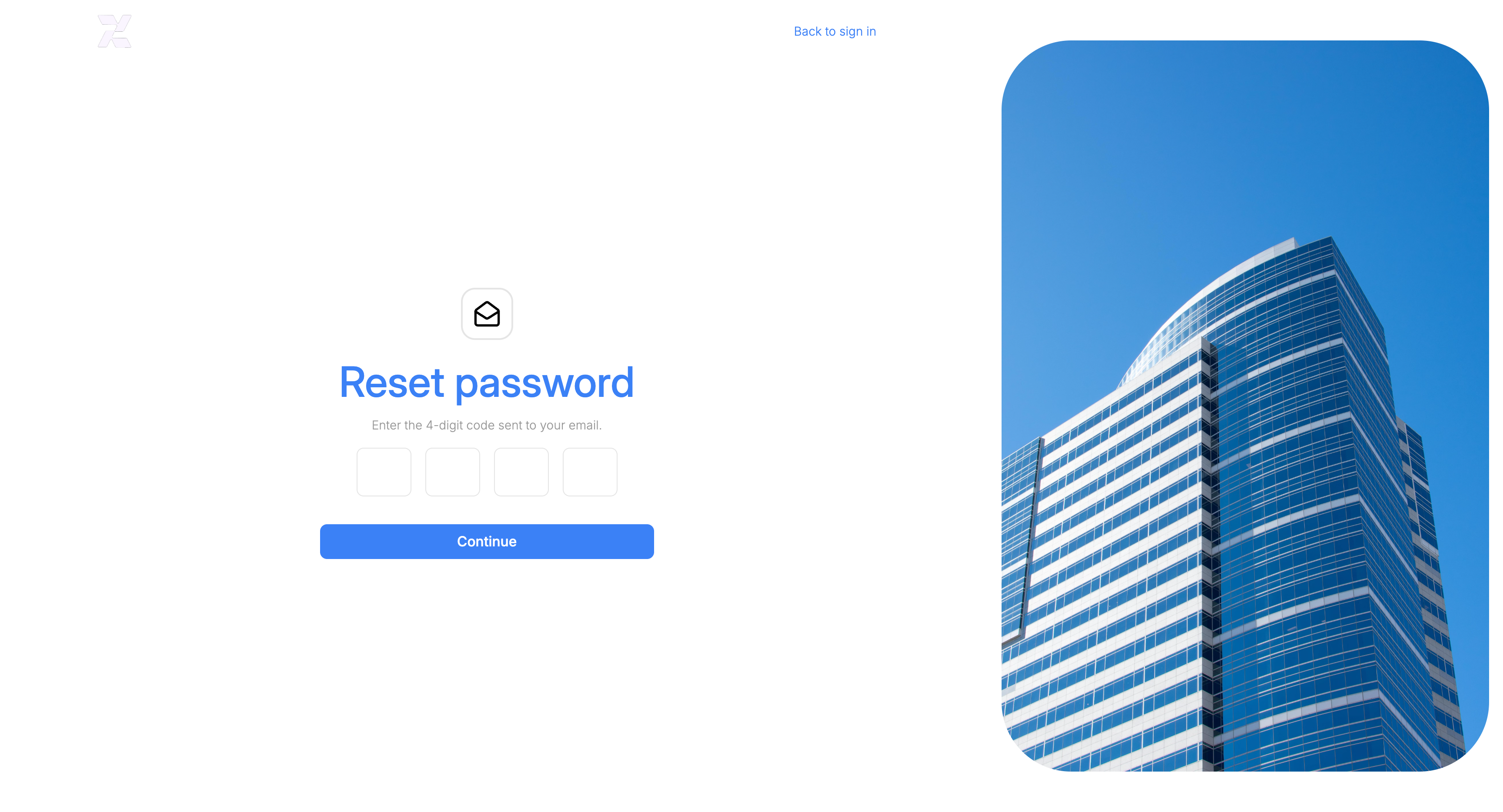 Password reset